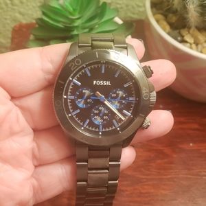Fossil Watch Men's Stainless Steel Privateer